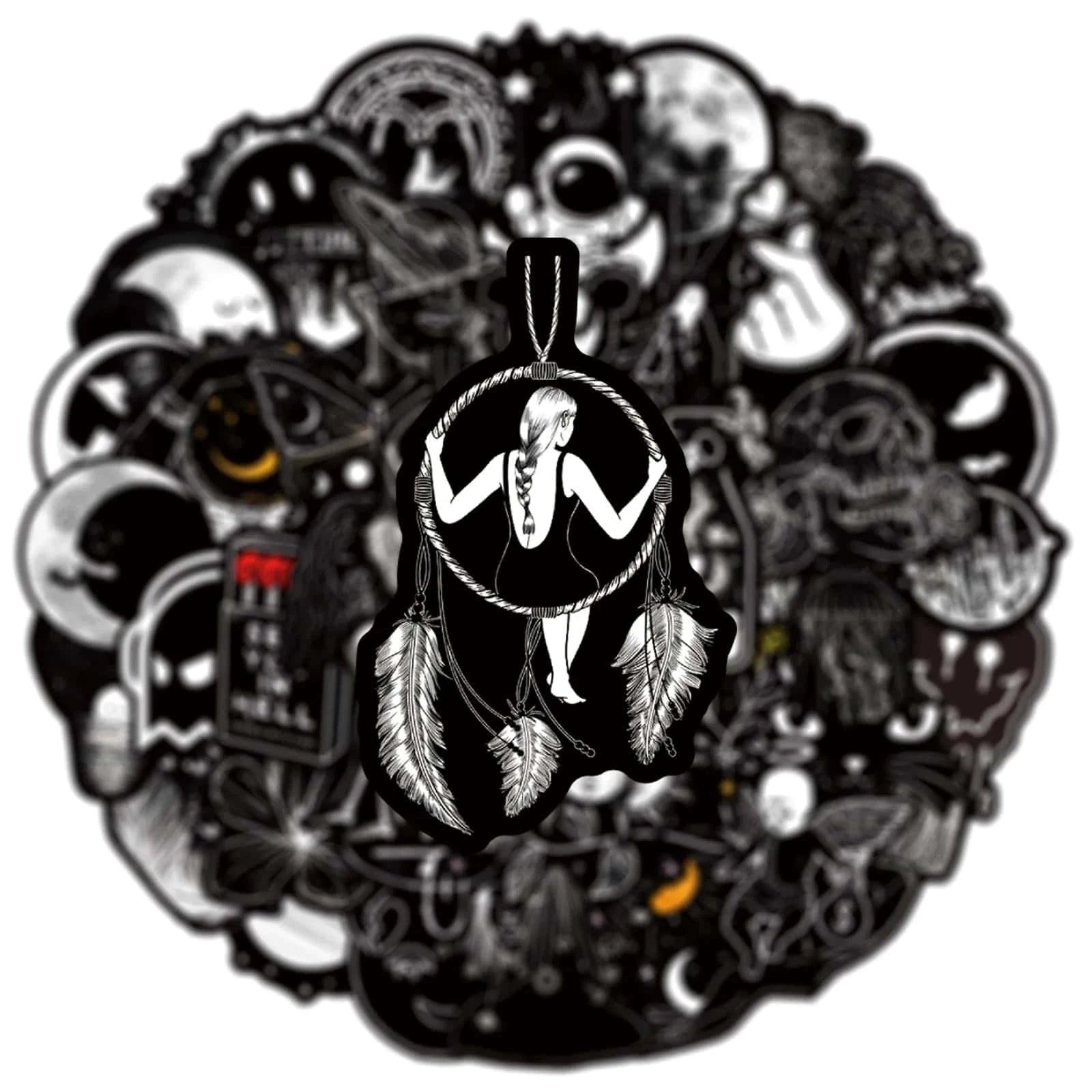 DARK PACK | 50 STICKERS - StickerWorld