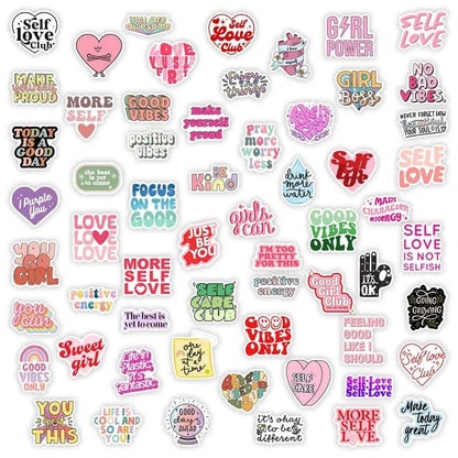 GOOD VIBES PACK | 50 STICKERS - StickerWorld