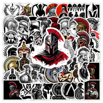 SPARTA PACK | 50 STICKERS - StickerWorld
