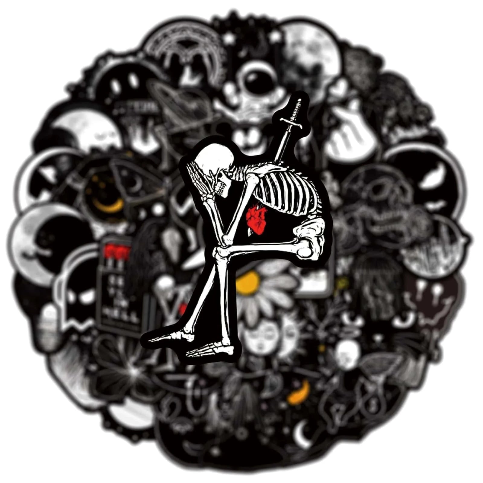 DARK PACK | 50 STICKERS - StickerWorld