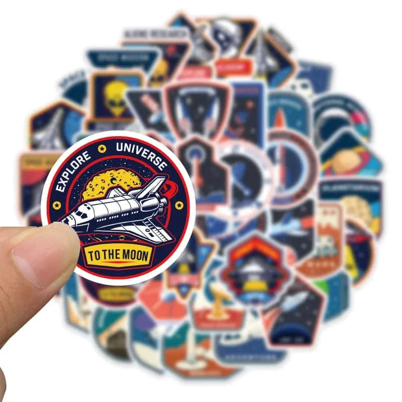 SPATIAL PACK | 50 STICKERS - StickerWorld