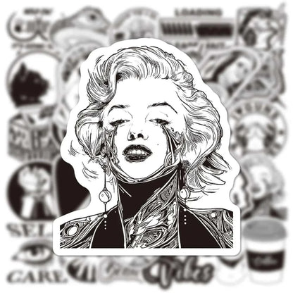 BLACK LIGHT PACK | 50 STICKERS - StickerWorld