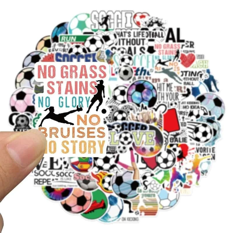 FOOTBALL PACK | 50/100 STICKERS - StickerWorld
