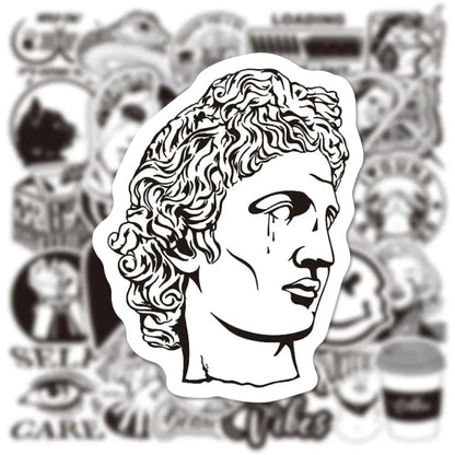 BLACK LIGHT PACK | 50 STICKERS - StickerWorld