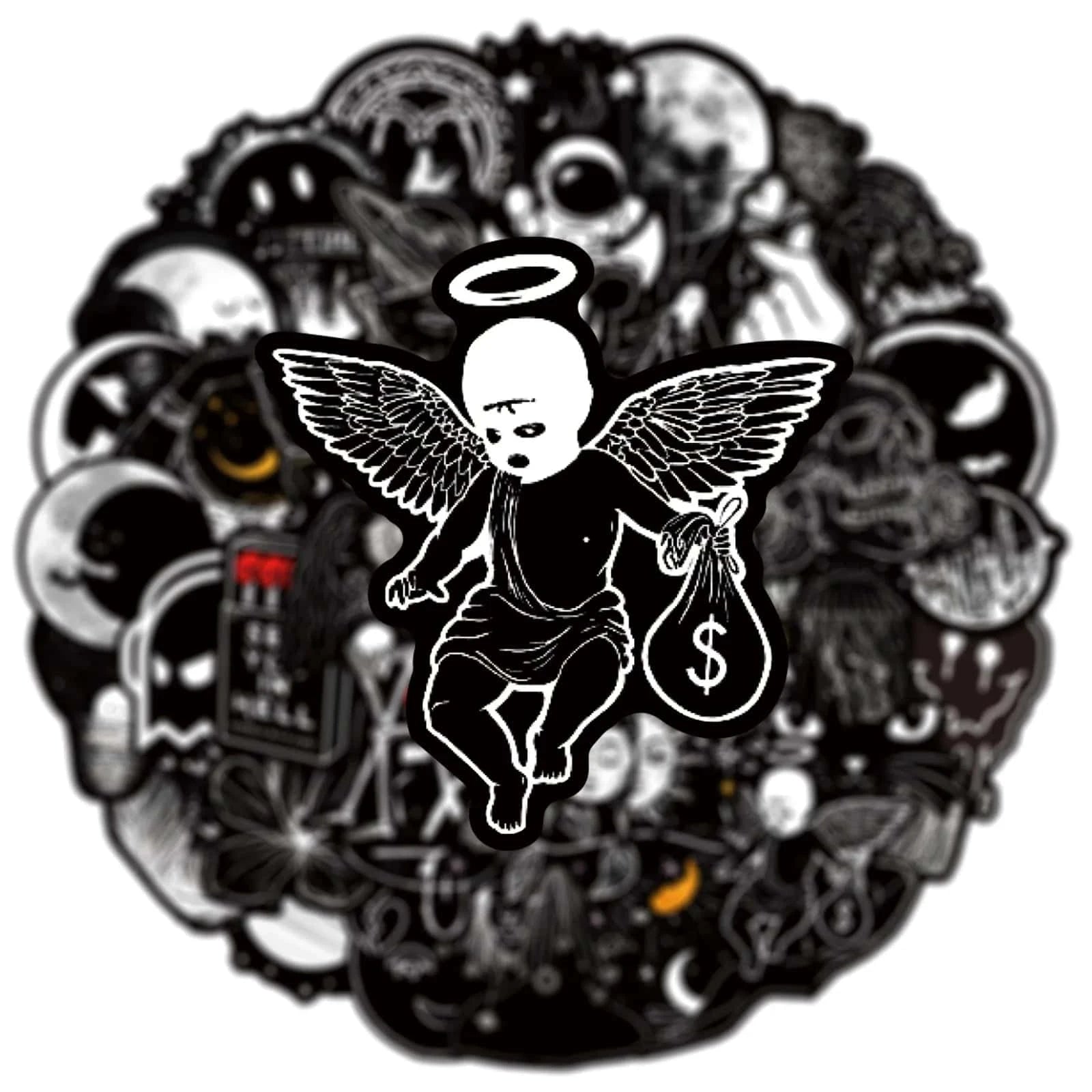 DARK PACK | 50 STICKERS - StickerWorld