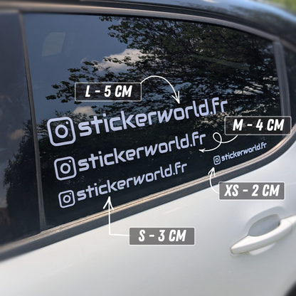 Sticker Réseaux Sociaux StickerWorld