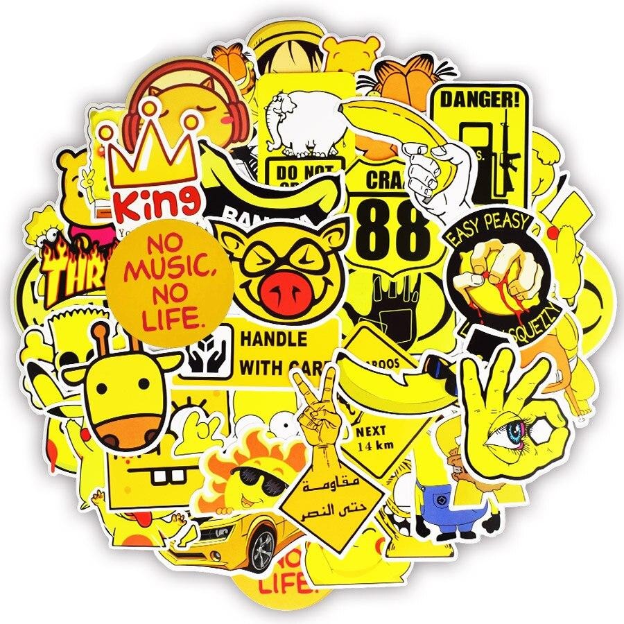 YELLOW PACK | 50 STICKERS