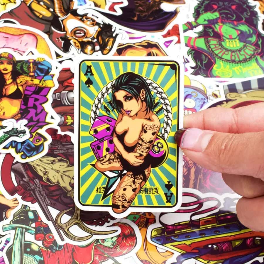 Stickers Autocollant PUNK PACK | 50 STICKERS | Stickerworld